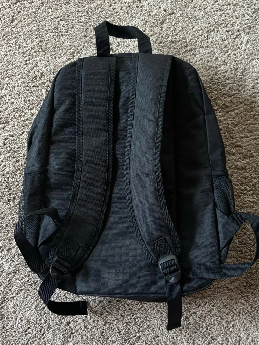 Classic Black Men's Backpack - Durable Everyday Carry